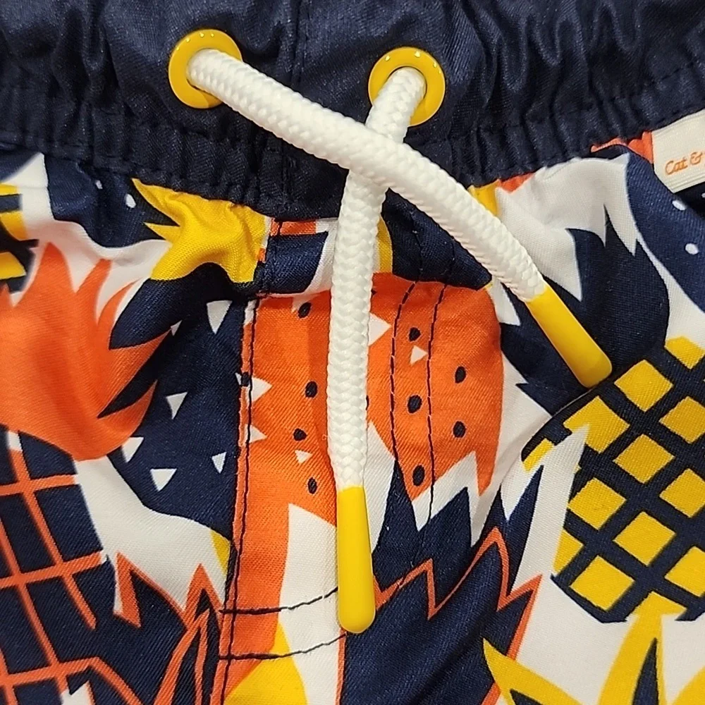 Cat & Jack swim trunks Pineapple - Picture 2 of 7